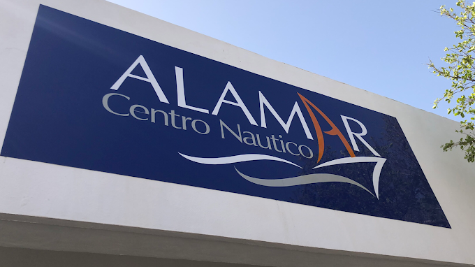 Alamar Centro Náutico Sign